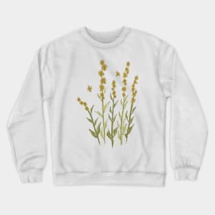 Wild yellow flowers Crewneck Sweatshirt